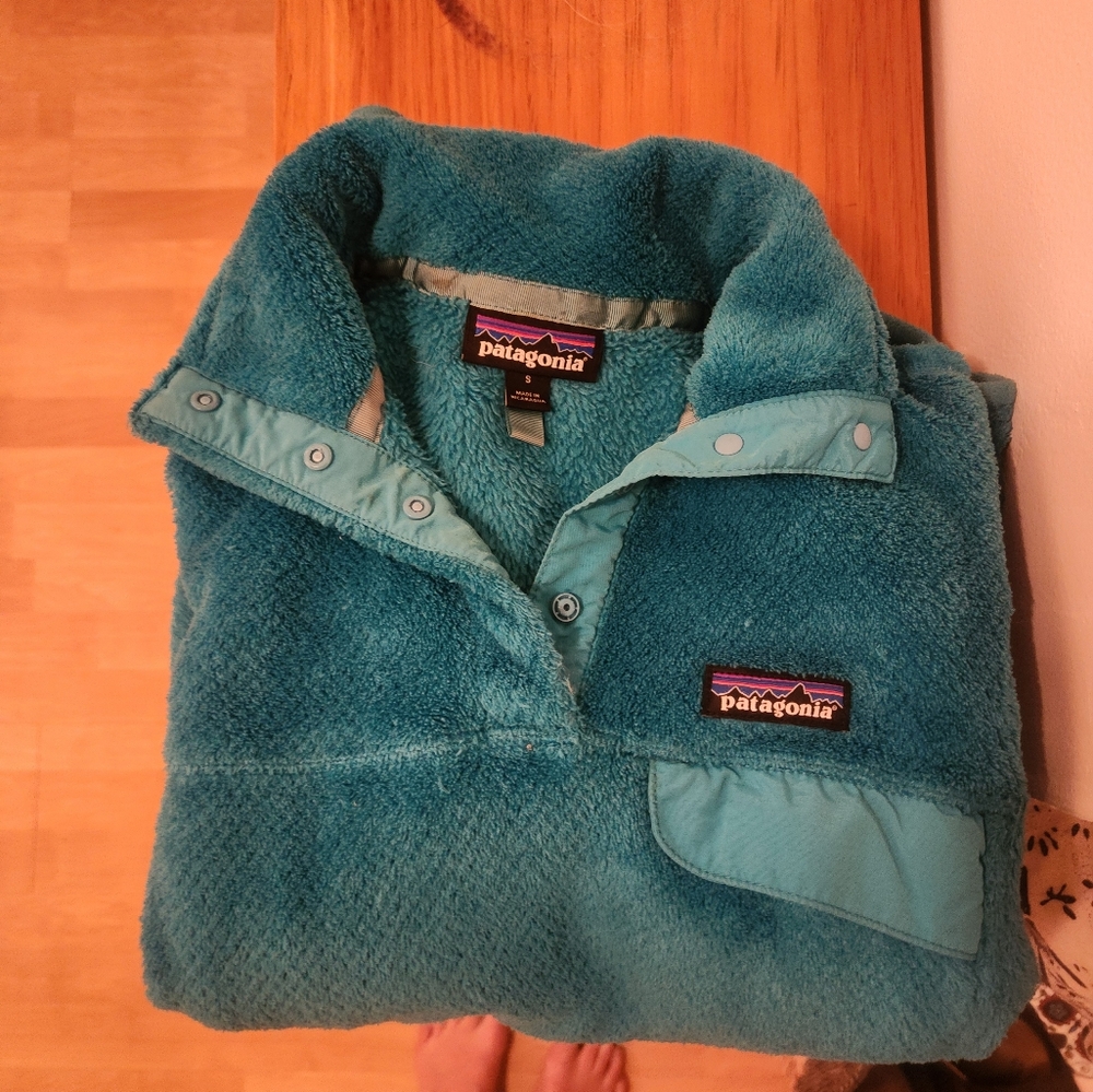 Patagonia Synchilla Teal Fleece